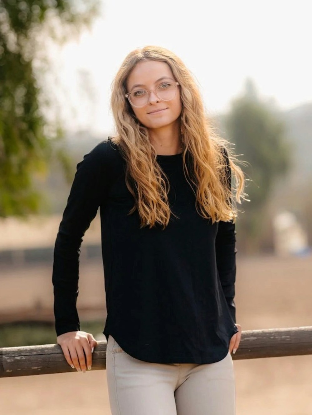 TKEQ Equestrian ESSENTIAL™: Relaxed Long Sleeve - Black